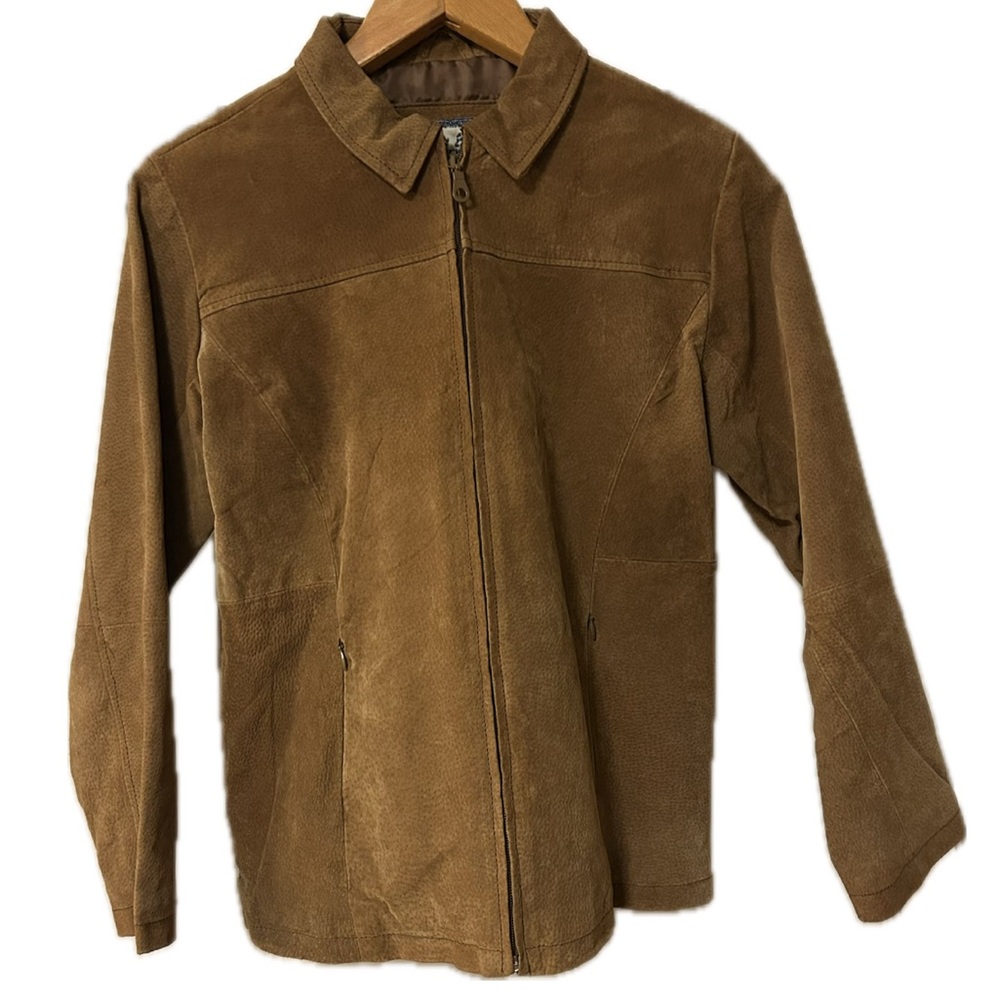 VTG. Paris Blues Leather Jacket.